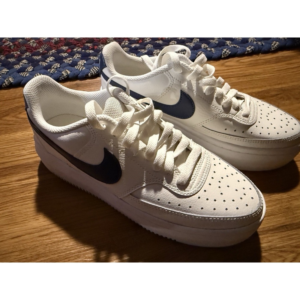 Nike Court Vision Alta Sail Diffused Blue W - DM0113-102‎ Women Size 8.5